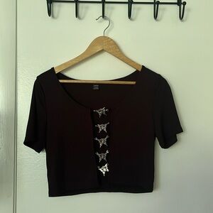 NWOT Butterfly Shirt